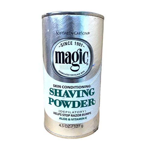 Experience the Enchantment: Shaving Powder's Magic for Skin Conditioning
